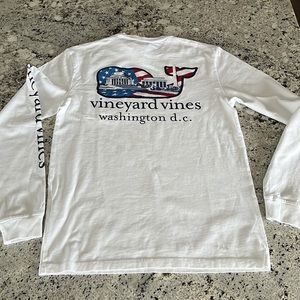 Vineyard Vines Washington DC Men’s Long Sleeve Tee